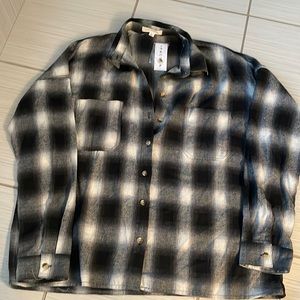 New PAC Sun plaid button up